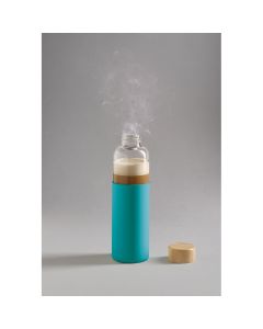 DAKAR. Bamboo and borosilicate glass bottle 600 mL