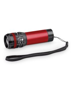 ZOOMIN. Aluminium torch with zoom function with 3 light modes