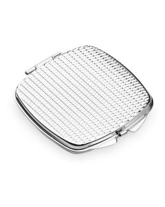 SHIMMER. Metal compact mirror