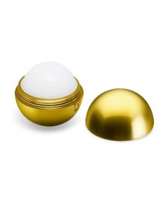 ALBA. Lip balm with ABS round-shaped packaging