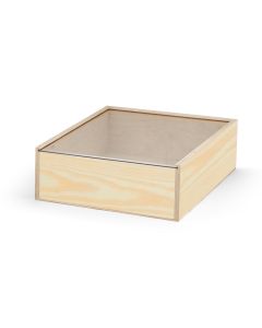 BOXIE CLEAR L. Wood box L