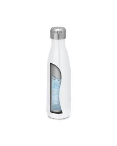 Double-walled stainless steel sublimation bottle with lid with vacuum system. Volume-capacity 510 mL. Supplied in a white box