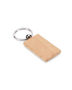STEWIE. Rectangular keyring in beech wood