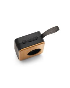 MAYER. Recycled ABS and bamboo portable speaker