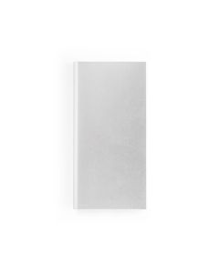 CLERK. 8.000 mAh power bank with solar panel in 100% recycled aluminium