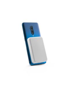 AMPERE 5. 5.000 mAh magnetic power bank with 15W superfast wireless charger in recycled ABS (100% rABS)