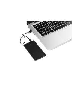 DENNING. 5.000 mAh slim stainless steel power bank