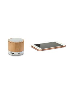 GLASHOW Bamboo Portable Speaker With Microphone