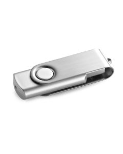 CLAUDIUS 4GB. 4 GB USB flash drive with metal clip