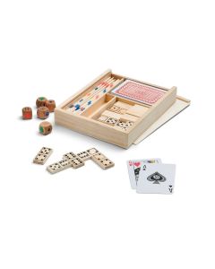 PLAYTIME. 4-in-1 game set