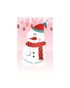 GLIMN. Set of six sheets with Christmas figures and 3 sheets of stickers