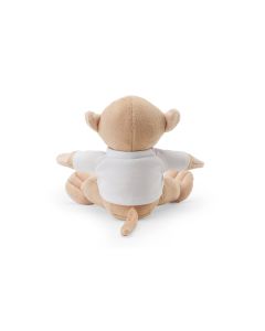 MONKY. Monkey-shaped plush toy with t-shirt