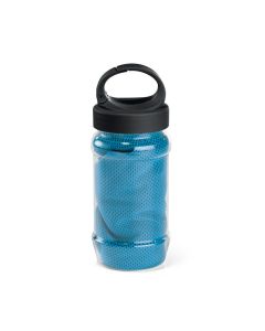 ARTX PLUS. Set with a PP and PET bottle and a polyamide and polyester sports towel