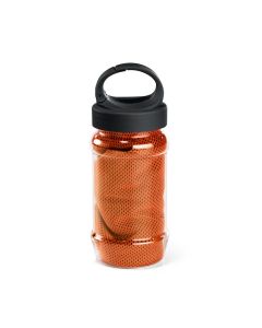 ARTX PLUS. Set with a PP and PET bottle and a polyamide and polyester sports towel