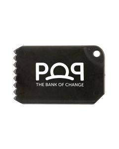 Made in Britain Recycled Business Card Style Ice Scraper