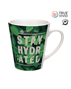 Latte White Gloss Full Colour Mug