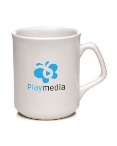 Sparta White Gloss Finish Mug