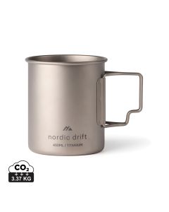 Nordic Drift Trail Ultra Light Titanium 450ml Cup