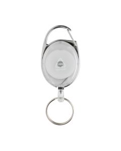 RCS recycled ABS roller clip keychain