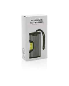 Pocket Size Spirit Level Ruler With Magnet