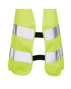 GRS recycled PET high-visibility safety vest 7-12 years