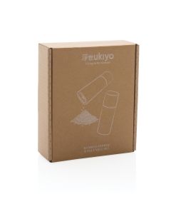 Ukiyo bamboo salt and pepper mill set