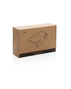 GRS recycled PP lunch box with spork