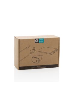 Surge RCS recyled PET 20W type C 3 pcs charging set