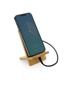 FSC® bamboo phone stand in FSC® kraft box