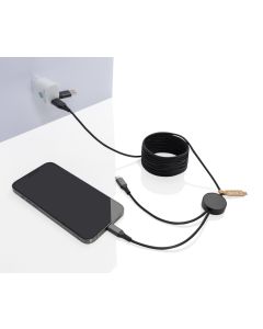 Terra RCS recycled PET 3 meter  4-in-1 cable