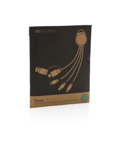 Terra RCS Recycled Aluminium 6-in-1 Charging Cable
