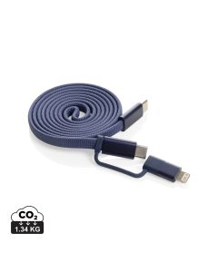 Arc RCS recycled Ultra-thin 60W 2 in 1 magnetic cable
