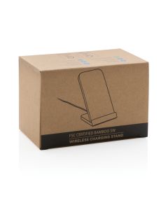 Bamboo 5W wireless charging stand