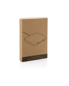 Bamboo Wireless Charger With USB 10W FSC®