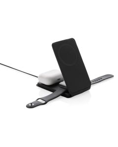 Swiss Peak RCS rPU 15W  3-in-1 magnetic wireless charger