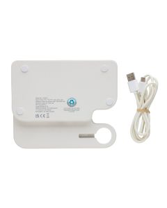 Joltz RCS recycled plastic dual 15W charger with iWatch slot