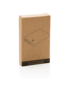 Eco Bamboo Power Bank 5,000 mAh 
