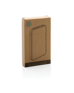 Eco Power Bank Made From Bamboo & Recycled Plastic 5,000 mAh FSC® and RCS