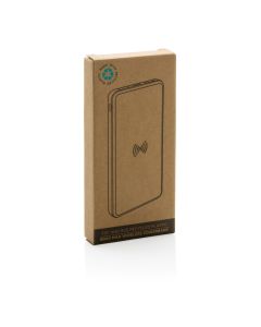 FSC®& RCS Rplastic 8000 mAh Wireless Powerbank