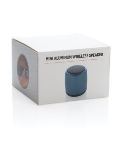 Mini aluminium wireless speaker