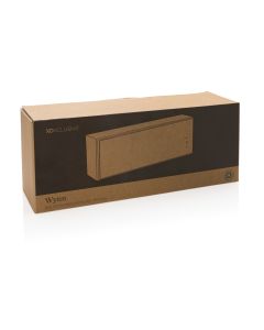 Wynn 10W bamboo wireless speaker