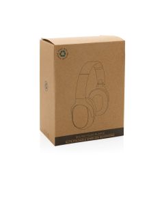 RCS recycled plastic Elite Foldable wireless headphone