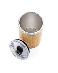 Bamboo coffee to go tumbler