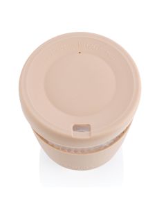 Ukiyo borosilicate glass with silicone lid and sleeve