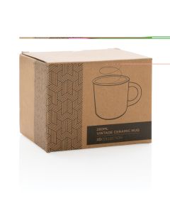 Vintage ceramic mug 280ml