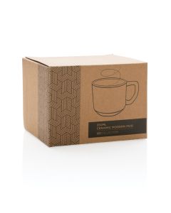 Ceramic modern mug 350ml