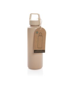 RCS certified recycled PP water bottle with handle