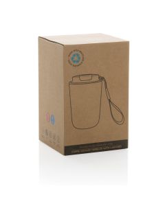 Cuppa RCS re-steel vacuum tumbler with lanyard