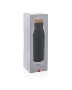 Clima leakproof vacuum bottle with steel lid