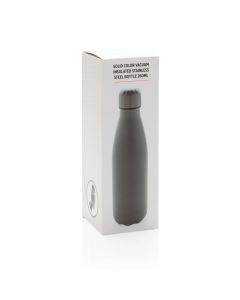 Solid colour vacuum stainless steel bottle 260ml